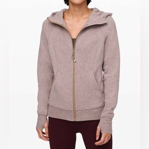 Lululemon Scuba Hoodie *Light Cotton Fleece Lavender Size 6